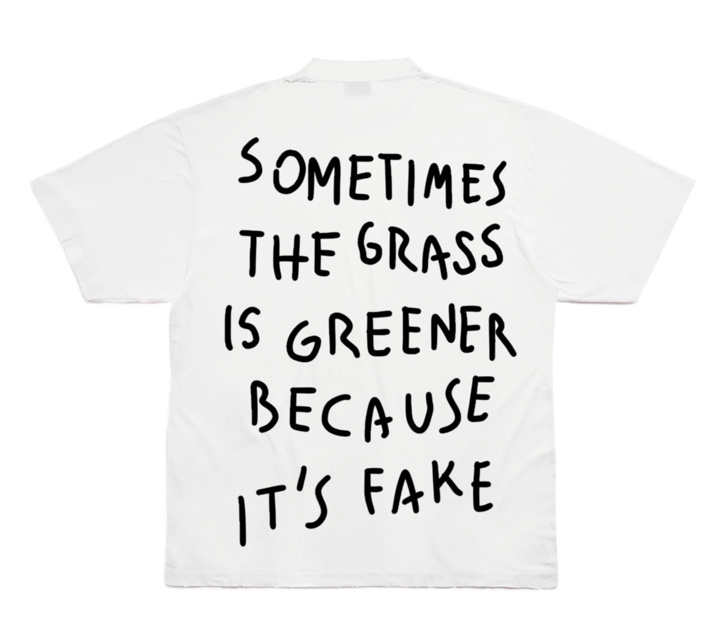 "GRASS IS GREENER" TEE