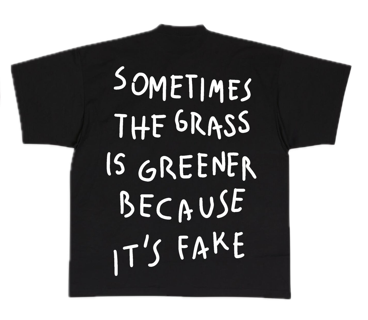 "GRASS IS GREENER" TEE