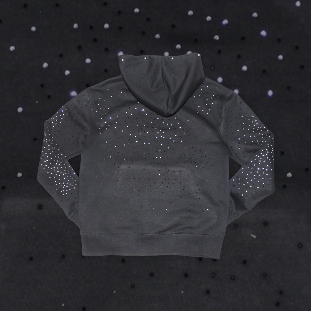 “saint” rhinestone pullover