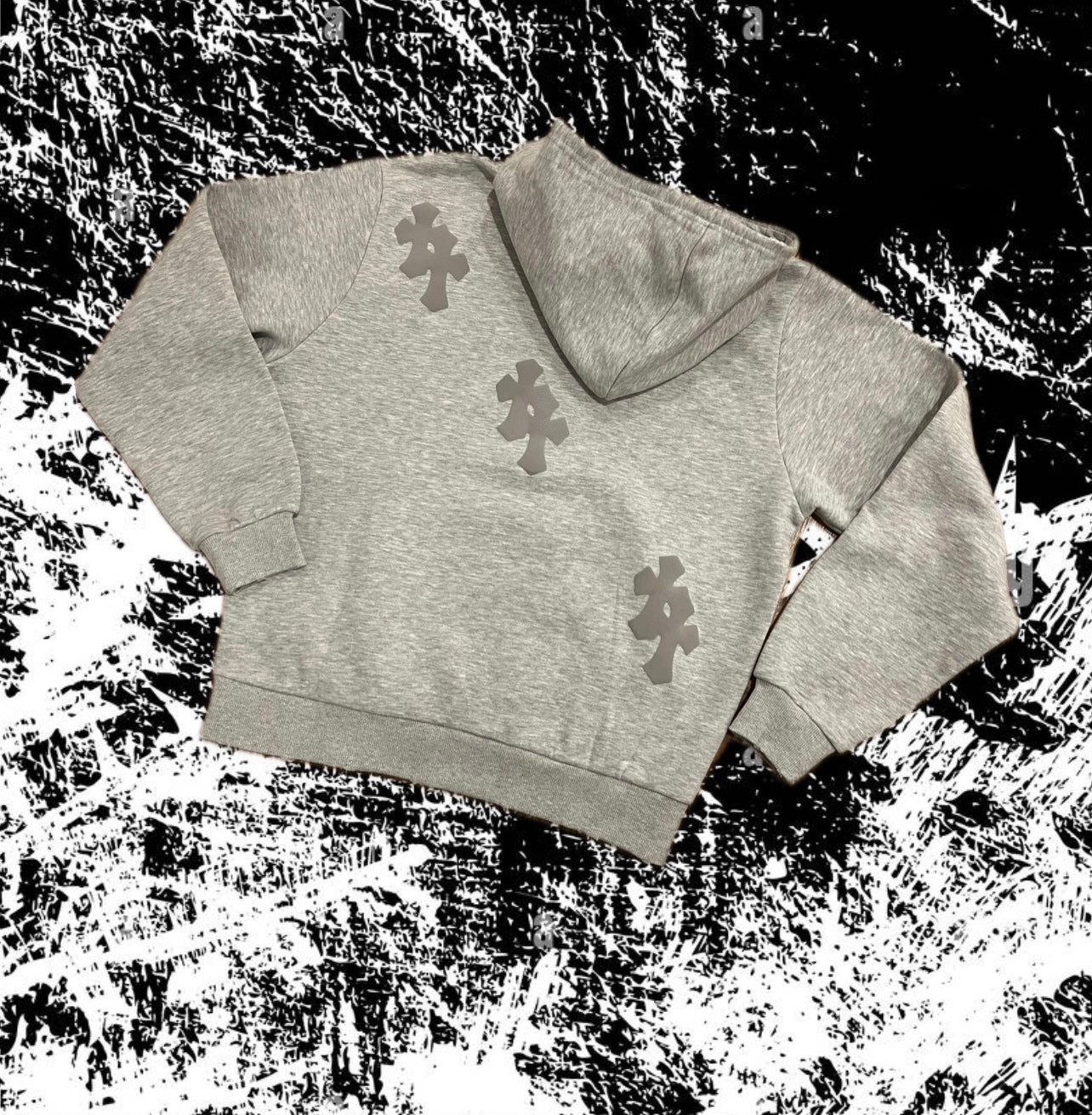 “saint” pullover hoodie