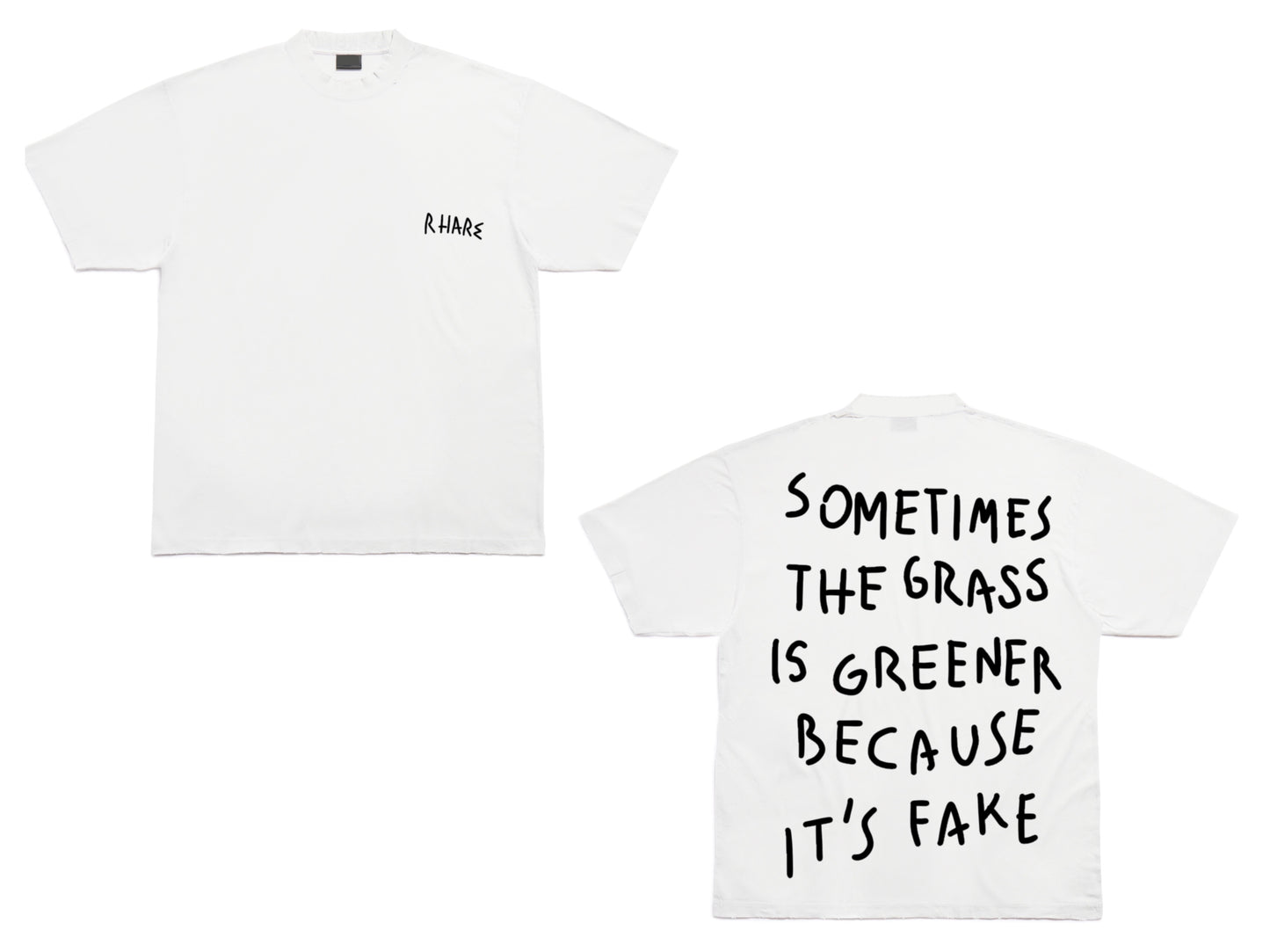 "GRASS IS GREENER" TEE
